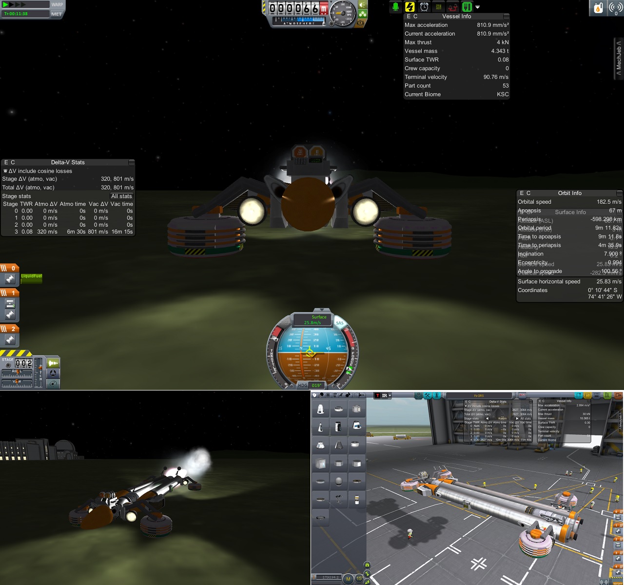 [1.0.x] [V1.9f] Kerbal Foundries wheels, anti-grav repulsors and tracks ...